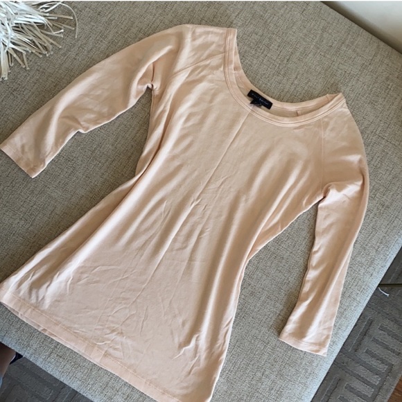 🪞 Cynthia rowley light pink long sleeve top - Picture 8 of 8